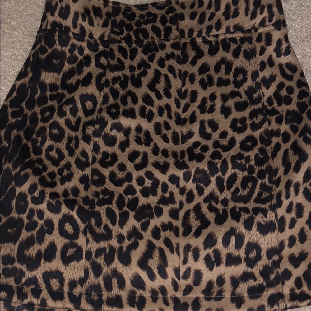 Cheetah mini shirt